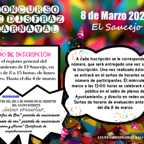 CARTEL INSCRIPCION CARNAVAL 2025