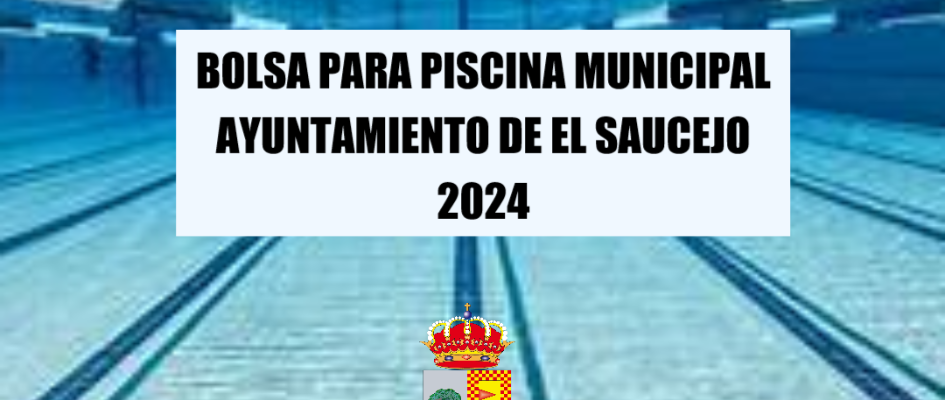 CARTEL BOLSA PISCINA 2024