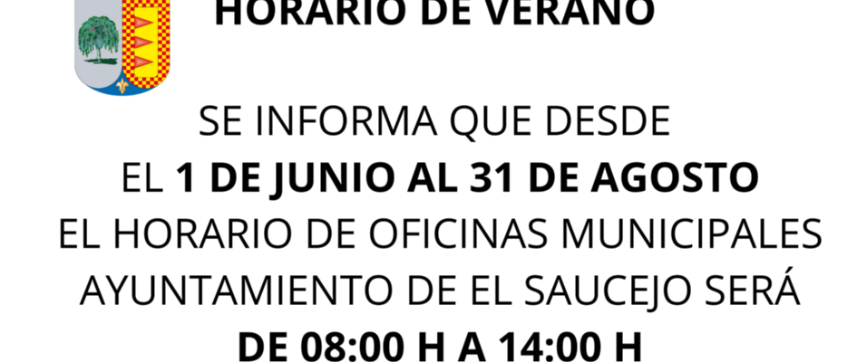 HORARIO DE VERANO